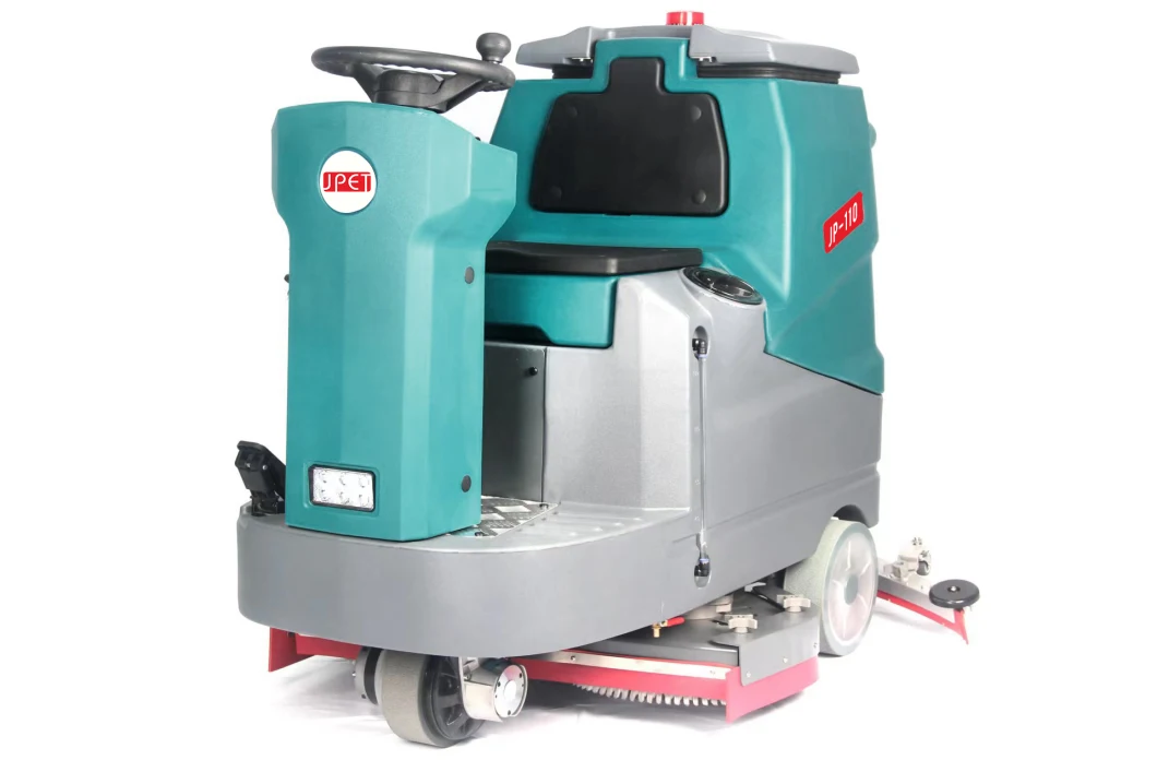 High Quality 110L Ride-on Cleaning Machine Floor Scrubber Dryer with Double Brush