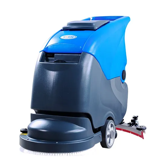 Floor Washing Machine Electric Hand Push Walk Behind Industrial Floor Scrubber Dryer