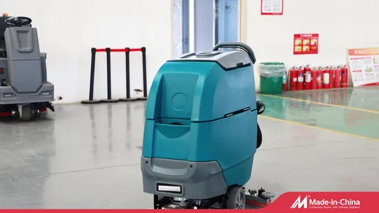 Tile Floor Cleaner Walk Behind Automatic Commercial Floor Scrubber Dryer
