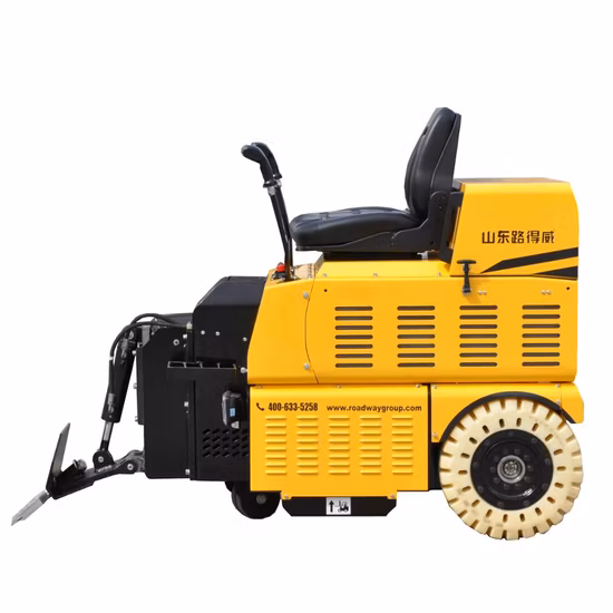 Industrial 140L Floor Sweeper Scrubber Ride on Scrubber Dryer with Rear-Driven