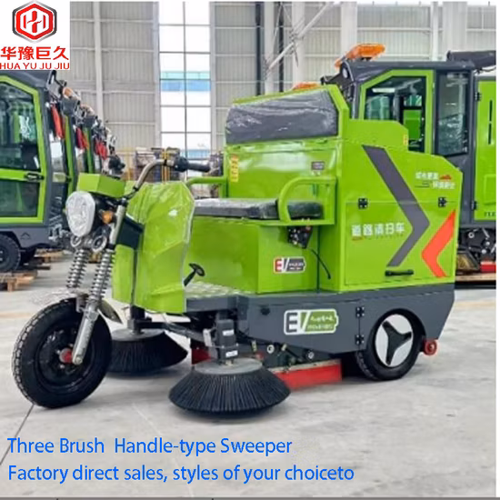 Industrial Batteries Type Rid on Floor Cleaning Sweeper for Workshop Outdoor and Big Place
